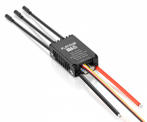 Hobbywing Platinum 80A ESC 3-8S V5 - Pilt 3