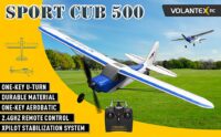 Sport Cub 500 - 500mm güroskoobiga lennuk RTF - sinine - Pilt 10