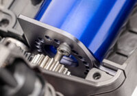 Gray Aluminum Motor Plate and Gear Cover - Pilt 2