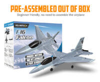 F16 Fighting Falcon - 270mm güroskoobiga lennuk RTF - Pilt 2