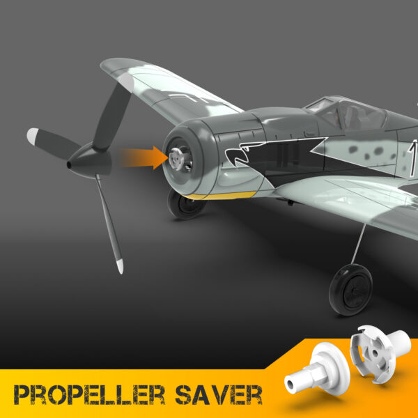 FW190 - 400mm güroskoobiga lennuk RTF - Pilt 6