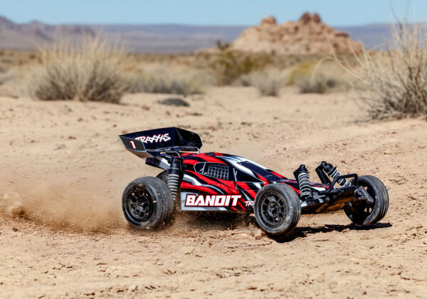 Traxxas Bandit 2WD RTR HD Punane (aku ja USB-C laadijaga) - Pilt 5