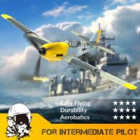 BF109 - 400mm güroskoobiga lennuk RTF - Pilt 2