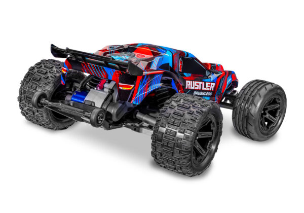 Traxxas Rustler 2WD VX3 Red - Image 3