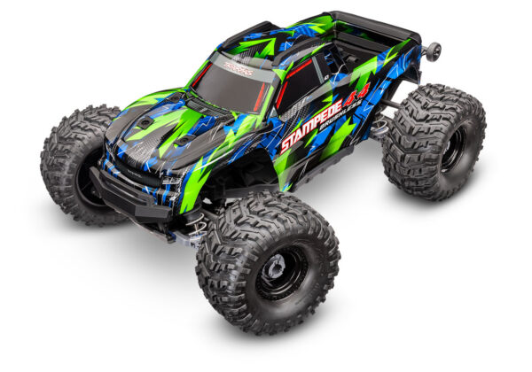 Traxxas Stampede 4x4 VX3 RTR Roheline - Pilt 6