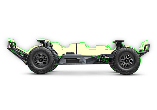 Traxxas Slash 2WD VX3 Sinine - Pilt 16