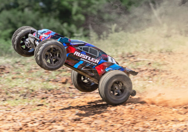 Traxxas Rustler 2WD VX3 Red - Image 8
