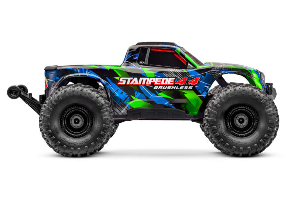 Traxxas Stampede 4x4 VX3 RTR Roheline - Pilt 4