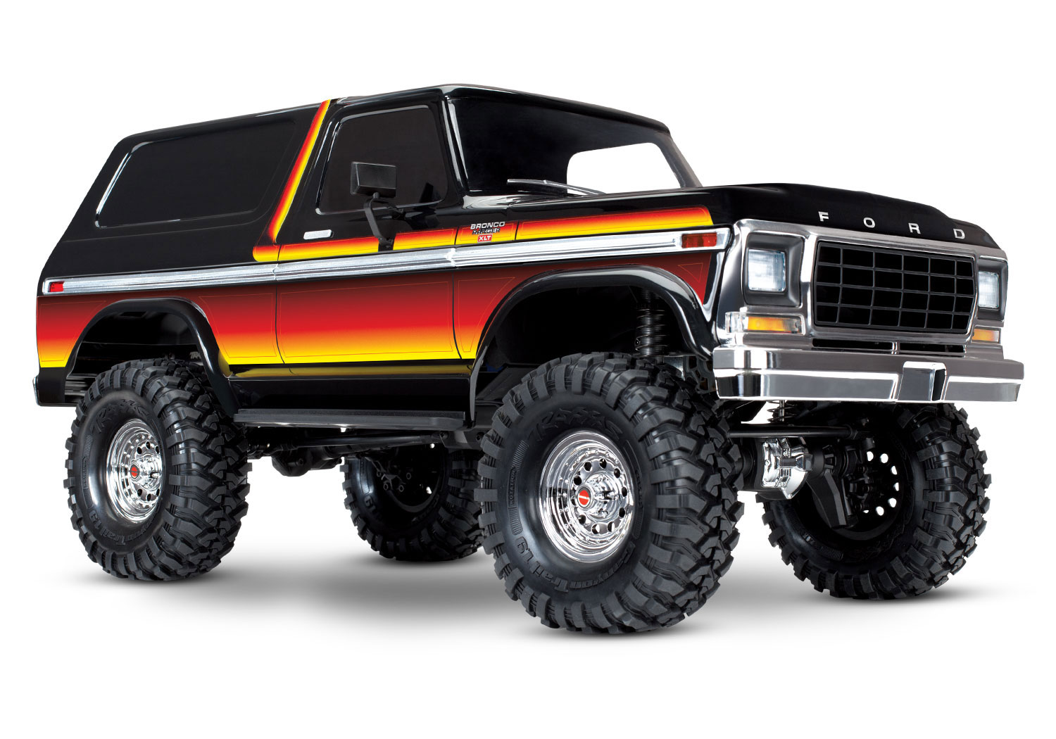 85a4ada8-0bcf-444b-af3b-af3194b28e53.jpg Traxxas TRX-4 1979 Ford Bronco Ranger XLT sunset - Pilt 1