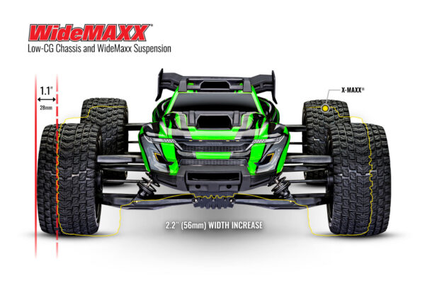 Traxxas XRT Exterme Truggy 8S TSM RTR Black - Image 7