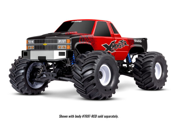 Traxxas X-Monster Chassis 8S 4WD (ilma kereta) - Pilt 17