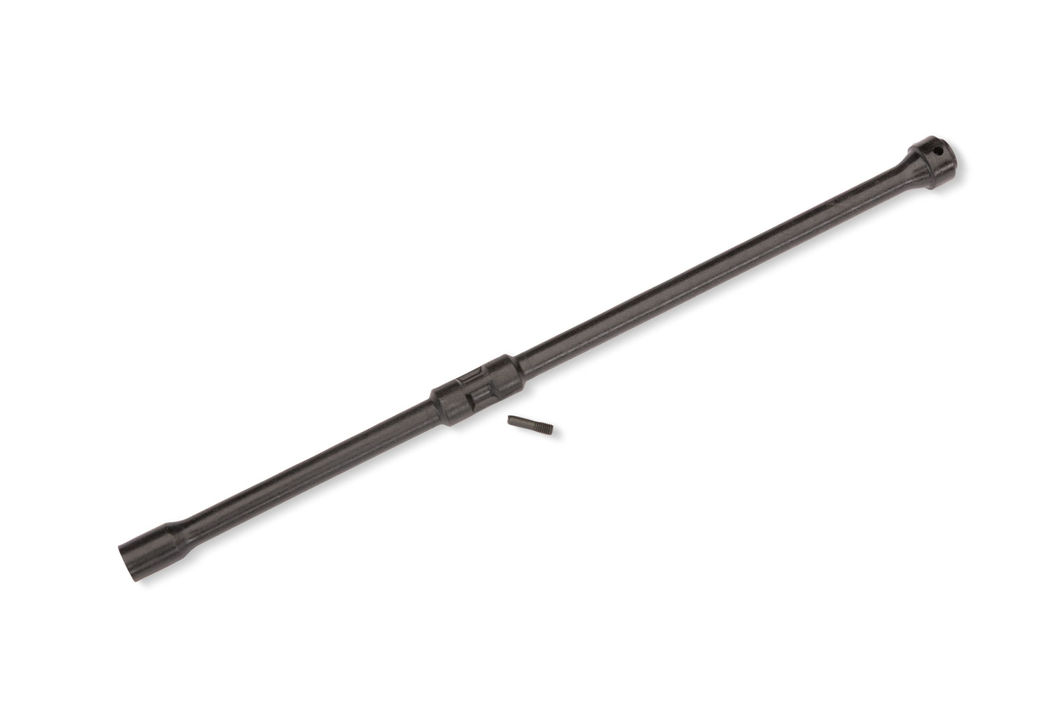 cf8351e2-dd51-4d47-9e67-db627f5f1f4b.jpg Must plastist keskmine veovõll koos tihvtiga - Pilt 1