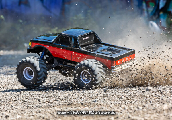 Traxxas X-Monster Chassis 8S 4WD (ilma kereta) - Pilt 6