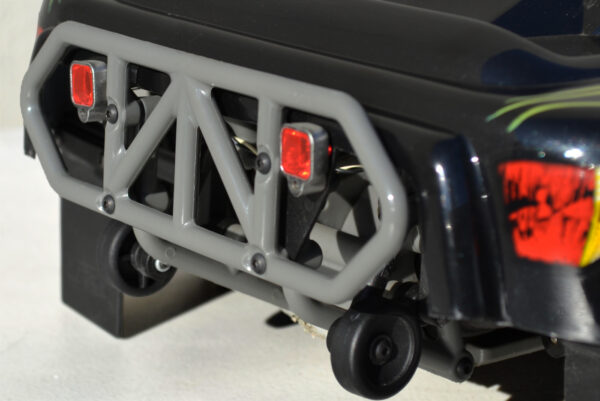 Bumper Rear Gray Slash 2WD - Pilt 2