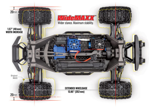 Traxxas WideMaxx 40th Edition - Pilt 30