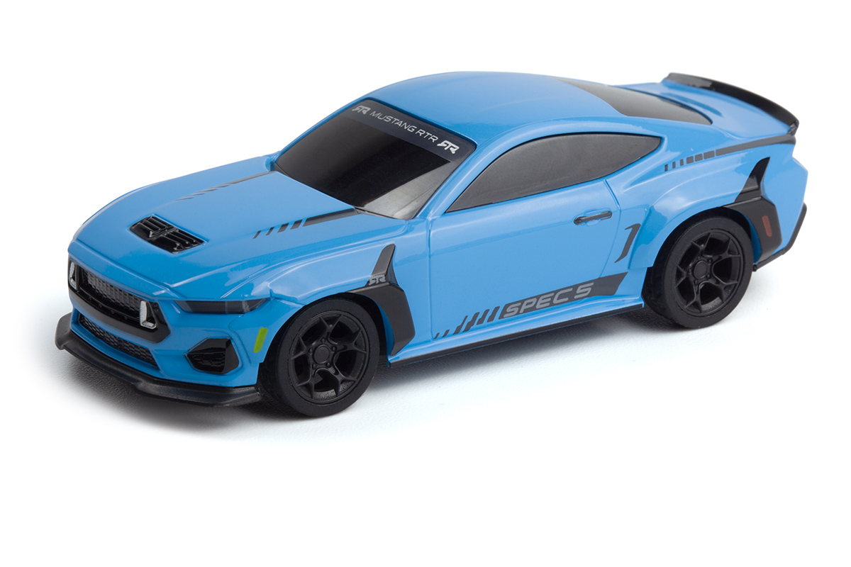 edd08568-f3f2-43f7-b072-332e185236de-12.jpg HPI nano-TTR Ford Mustang RTR Spec5 - Blue - Car Only - Image 1